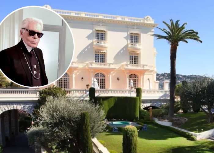 Karl Lagerfeld’s fabulous French Riviera renovation and more designer homes